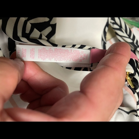 Victorias Secret Palm Leaf Print The Foldover Bikini Set - Picture 5 of 7